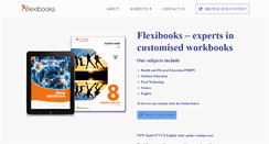 Desktop Screenshot of flexibooks.com.au